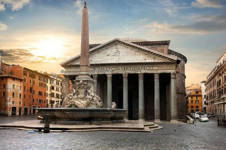 Guidet tur i Pantheon i Rom, der viser dets kuppel og historiske betydning, foto 9 | wizardtrip