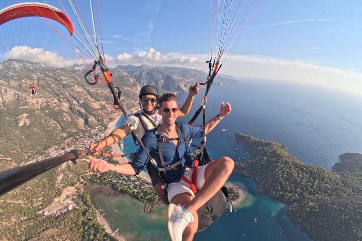 Oplev spændende tandem paragliding over Ölüdeniz, Fethiye, Tyrkiet med fantastisk luftudsigt, foto 9 | wizardtrip