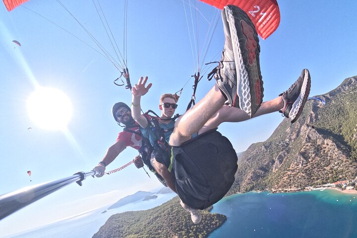 Oplev spændende tandem paragliding over Ölüdeniz, Fethiye, Tyrkiet med fantastisk luftudsigt, foto 11 | wizardtrip