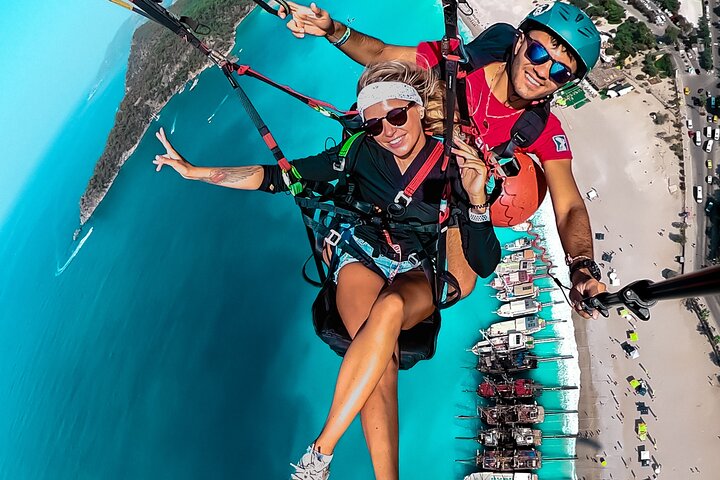 Oplev spændende tandem paragliding over Ölüdeniz, Fethiye, Tyrkiet med fantastisk luftudsigt, foto 12 | wizardtrip
