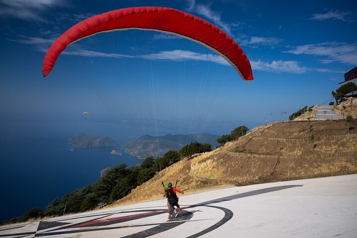 Oplev spændende tandem paragliding over Ölüdeniz, Fethiye, Tyrkiet med fantastisk luftudsigt, foto 14 | wizardtrip