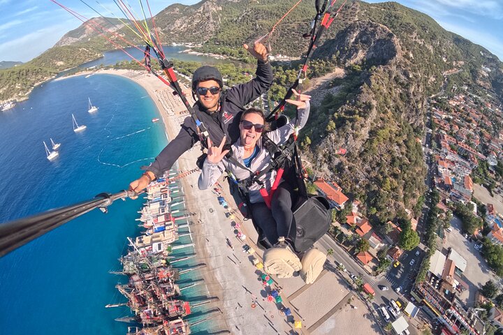 Oplev spændende tandem paragliding over Ölüdeniz, Fethiye, Tyrkiet med fantastisk luftudsigt, foto 17 | wizardtrip