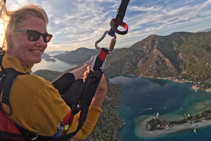 Oplev spændende tandem paragliding over Ölüdeniz, Fethiye, Tyrkiet med fantastisk luftudsigt, foto 26 | wizardtrip