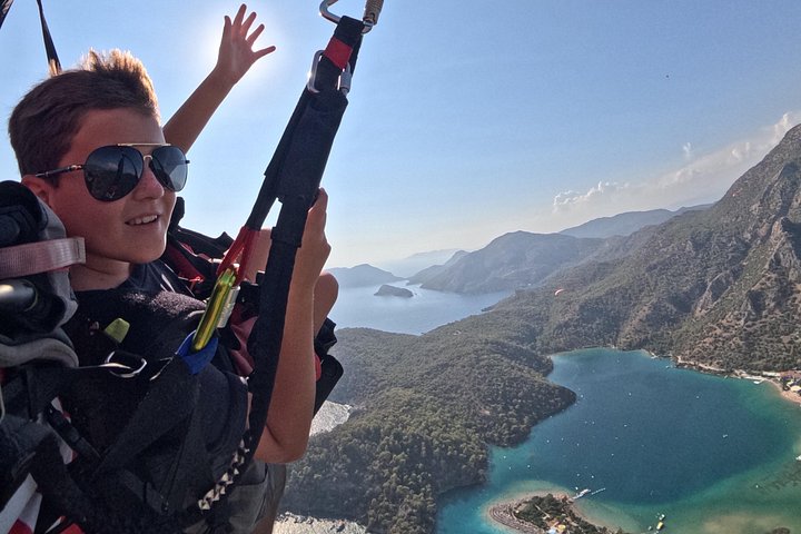 Oplev spændende tandem paragliding over Ölüdeniz, Fethiye, Tyrkiet med fantastisk luftudsigt, foto 28 | wizardtrip