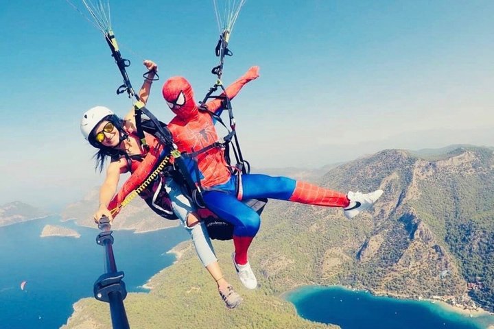 Oplev spændende tandem paragliding over Ölüdeniz, Fethiye, Tyrkiet med fantastisk luftudsigt, foto 33 | wizardtrip