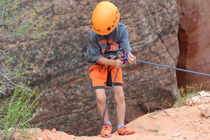 Oplev spændende canyoning med rapelling i slot-canyons i East Zion, Utah, foto 6 | wizardtrip