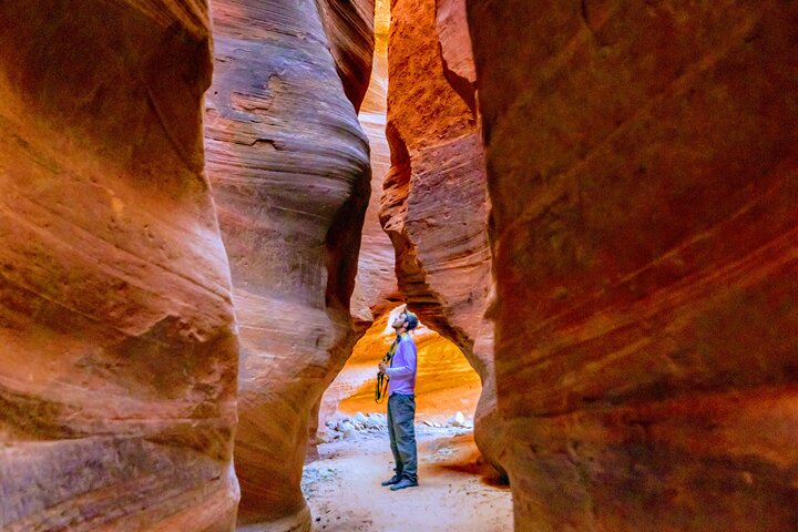Oplev en spændende UTV-tur og vandretur gennem Zions slot canyons med ekspertguider, foto 9 | wizardtrip