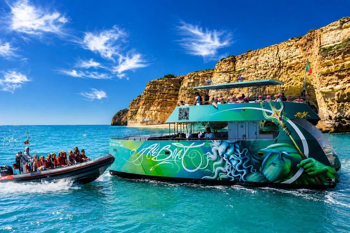 Dolphin Search and Benagil Caves from Albufeira | wizardtrip
