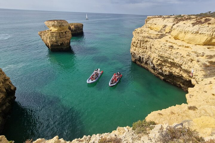 Passeio de barco de Albufeira para ver golfinhos e explorar as grutas de Benagil, foto 9 | wizardtrip
