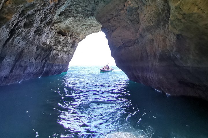 Passeio de barco de Albufeira para ver golfinhos e explorar as grutas de Benagil, foto 30 | wizardtrip
