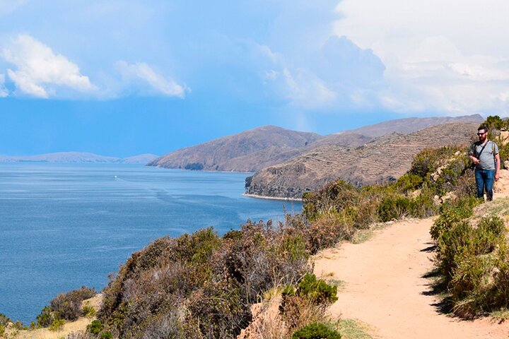 Excursion d'une journée à Copacabana et à l'Isla del Sol au départ de La Paz, Bolivie, avec le lac Titicaca, photo 7 | wizardtrip
