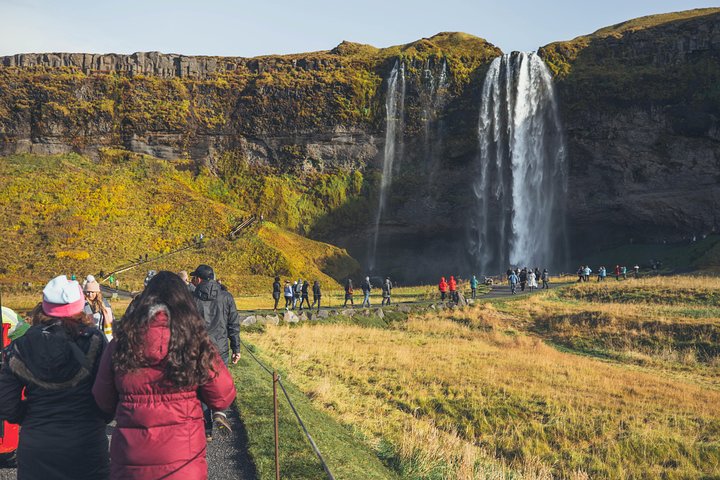 Vues panoramiques des cascades de la côte sud de l'Islande, des plages de sable noir et des glaciers, photo 14 | wizardtrip