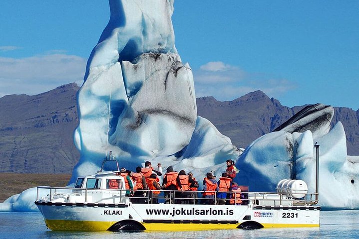 Excursion d'une journée sur la côte sud de l'Islande, avec le lagon glaciaire de Jökulsárlón, la Plage de Diamants et des cascades, photo 14 | wizardtrip
