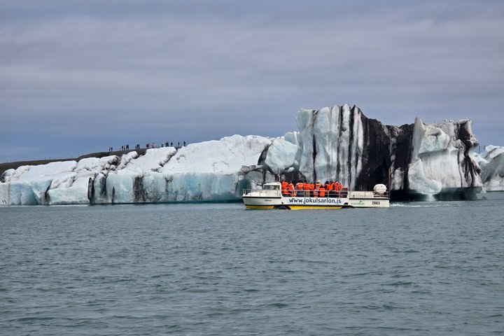 Excursion d'une journée sur la côte sud de l'Islande, avec le lagon glaciaire de Jökulsárlón, la Plage de Diamants et des cascades, photo 18 | wizardtrip