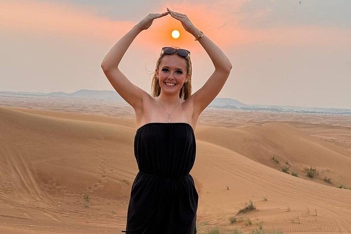 Experience a thrilling desert safari in Dubai with dune bashing, quad biking, camel rides, and a BBQ dinner under the stars, photo 8 | wizardtrip