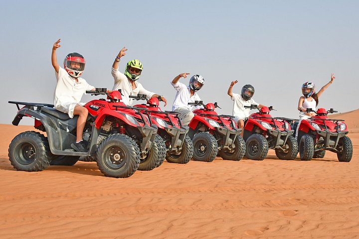 Vivez un safari matinal exaltant dans le désert à Dubaï avec dune bashing, quad, balades à dos de chameau et sandboarding, photo 8 | wizardtrip