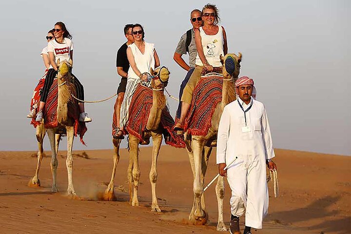 Vivez un safari matinal exaltant dans le désert à Dubaï avec dune bashing, quad, balades à dos de chameau et sandboarding, photo 13 | wizardtrip
