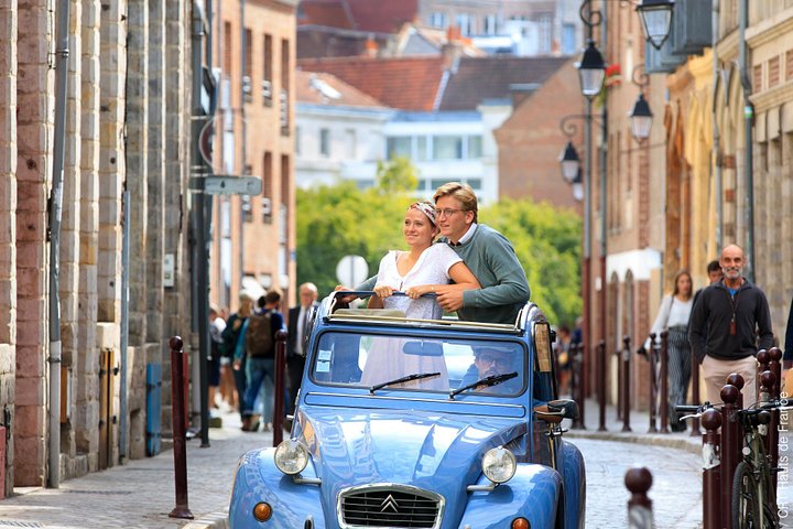 Tour Lille in een vintage 2CV cabriolet, verken de oude stad en bezienswaardigheden, foto 10 | wizardtrip