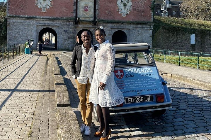 Tour Lille in een vintage 2CV cabriolet, verken de oude stad en bezienswaardigheden, foto 14 | wizardtrip