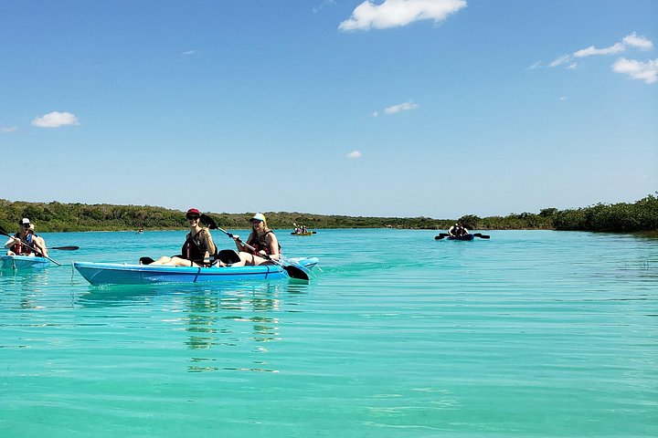 Utforska gamla Maya-ruiner och simma i det turkosa vattnet i Bacalar Lagoon på denna Costa Maya-tur, foto 7 | wizardtrip