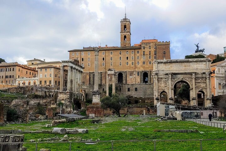 Tour guidato del Colosseo, Foro Romano e Colle Palatino di Roma, che mostra storia e architettura antica, foto 8 | wizardtrip
