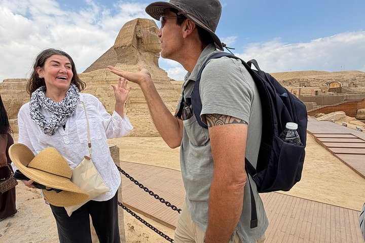 Privétour van de Piramides van Gizeh, Sfinx en kamelenrit in Caïro, Egypte, foto 8 | wizardtrip