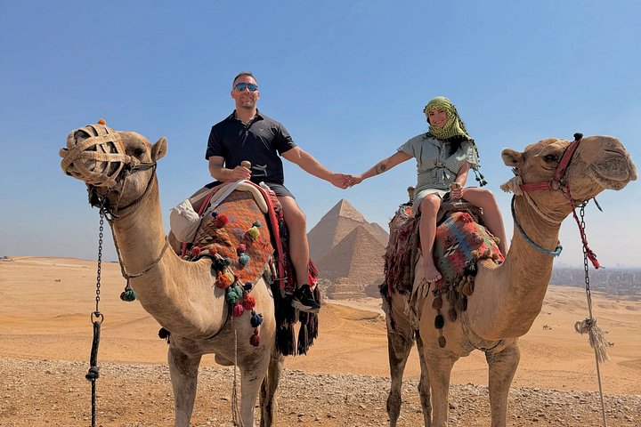 Privétour van de Piramides van Gizeh, Sfinx en kamelenrit in Caïro, Egypte, foto 14 | wizardtrip