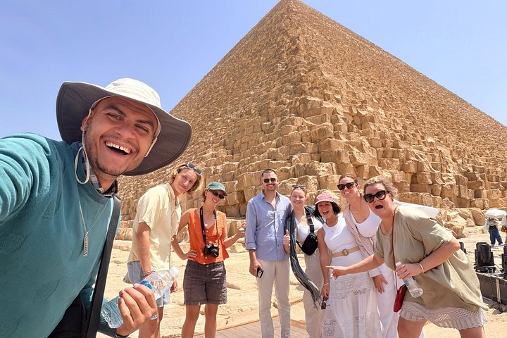 Privétour van de Piramides van Gizeh, Sfinx en kamelenrit in Caïro, Egypte, foto 17 | wizardtrip