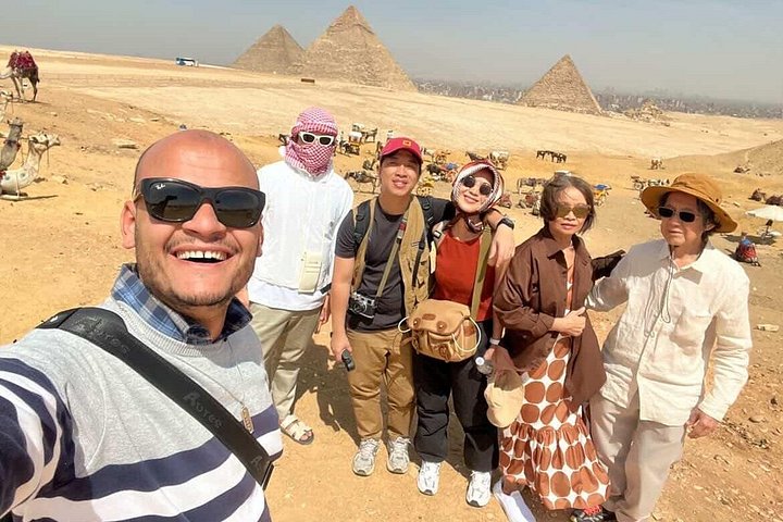 Privétour van de Piramides van Gizeh, Sfinx en kamelenrit in Caïro, Egypte, foto 19 | wizardtrip