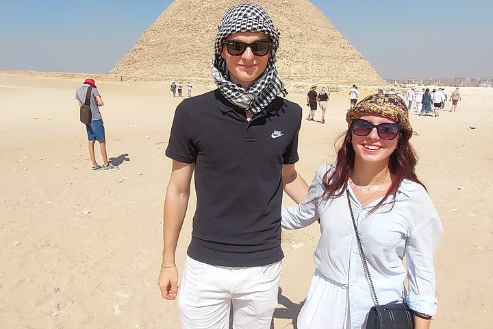 Privétour van de Piramides van Gizeh, Sfinx en kamelenrit in Caïro, Egypte, foto 21 | wizardtrip