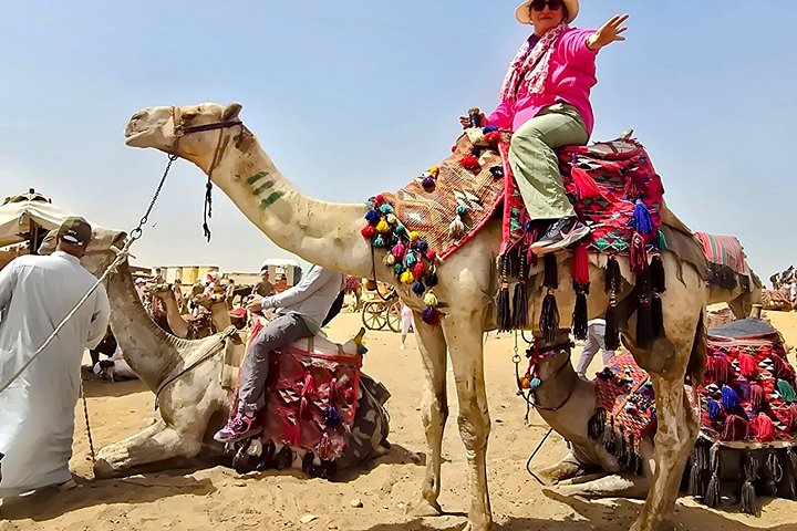 Privétour van de Piramides van Gizeh, Sfinx en kamelenrit in Caïro, Egypte, foto 24 | wizardtrip