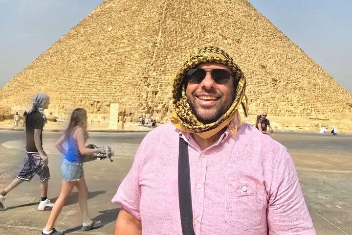 Privétour van de Piramides van Gizeh, Sfinx en kamelenrit in Caïro, Egypte, foto 25 | wizardtrip