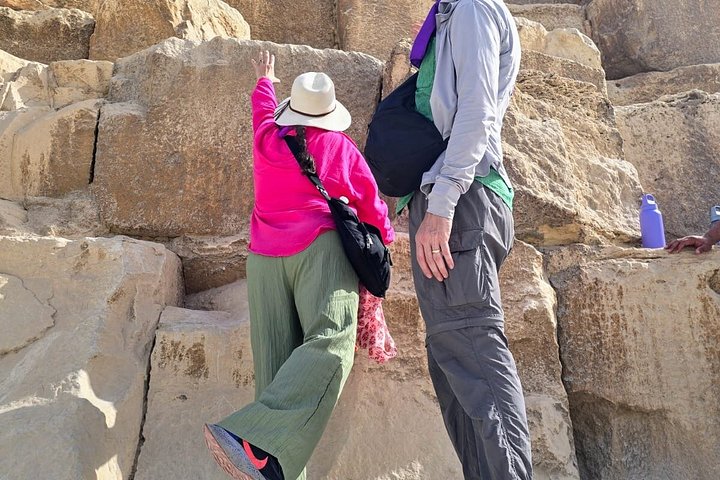 Privétour van de Piramides van Gizeh, Sfinx en kamelenrit in Caïro, Egypte, foto 26 | wizardtrip
