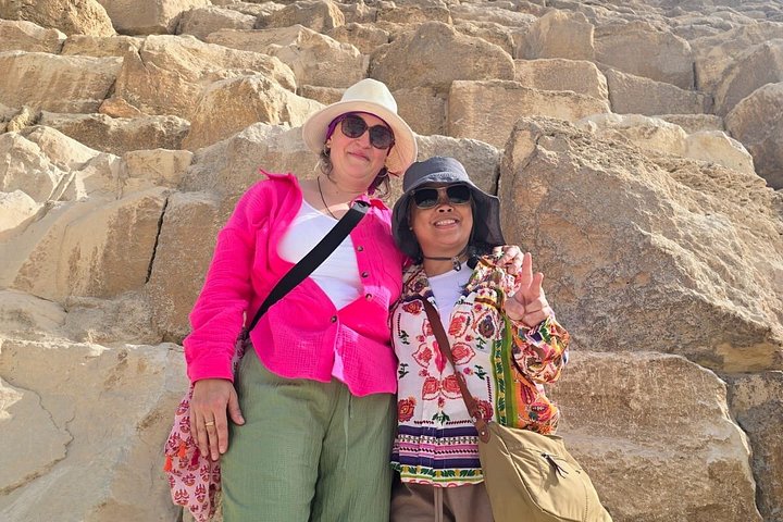 Privétour van de Piramides van Gizeh, Sfinx en kamelenrit in Caïro, Egypte, foto 27 | wizardtrip