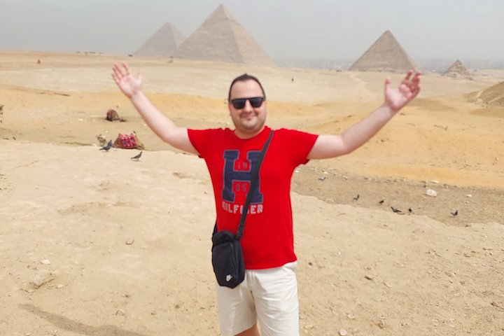 Privétour van de Piramides van Gizeh, Sfinx en kamelenrit in Caïro, Egypte, foto 29 | wizardtrip