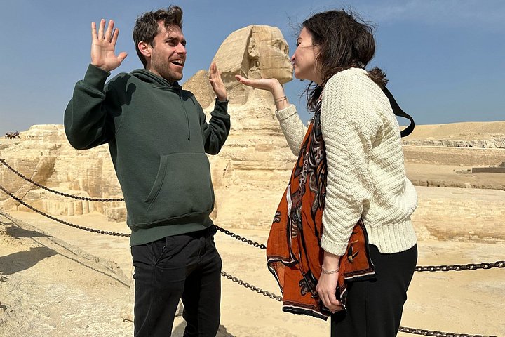 Privétour van de Piramides van Gizeh, Sfinx en kamelenrit in Caïro, Egypte, foto 30 | wizardtrip