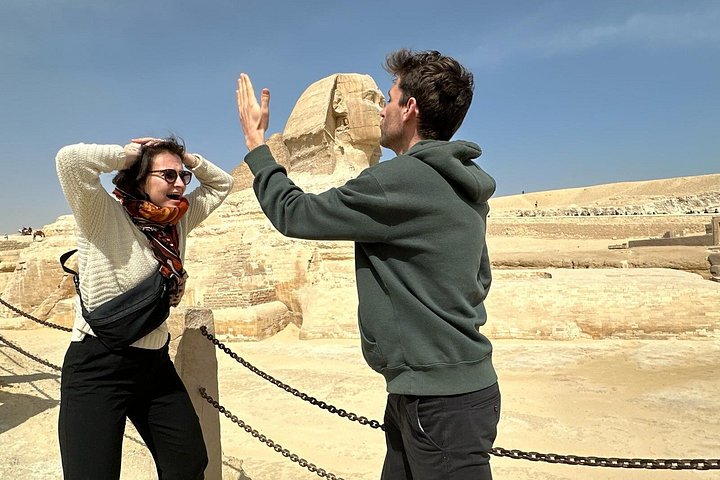 Privétour van de Piramides van Gizeh, Sfinx en kamelenrit in Caïro, Egypte, foto 31 | wizardtrip