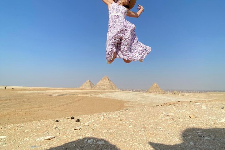 Privétour van de Piramides van Gizeh, Sfinx en kamelenrit in Caïro, Egypte, foto 44 | wizardtrip