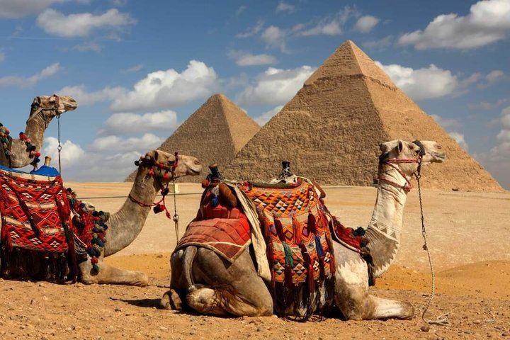 Privétour van de Piramides van Gizeh, Sfinx en kamelenrit in Caïro, Egypte, foto 48 | wizardtrip
