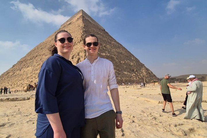 Privétour van de Piramides van Gizeh, Sfinx en kamelenrit in Caïro, Egypte, foto 49 | wizardtrip