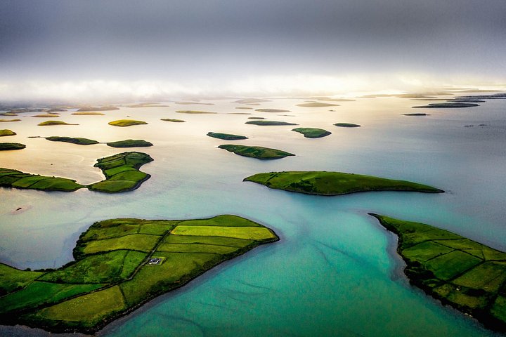 Passeio de barco panorâmico pelas ilhas da Clew Bay, farol e vida selvagem perto de Westport, Irlanda, foto 12 | wizardtrip