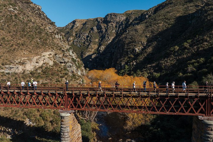 Viagem de comboio cénica pela Taieri Gorge, Nova Zelândia, com viadutos e túneis, foto 14 | wizardtrip