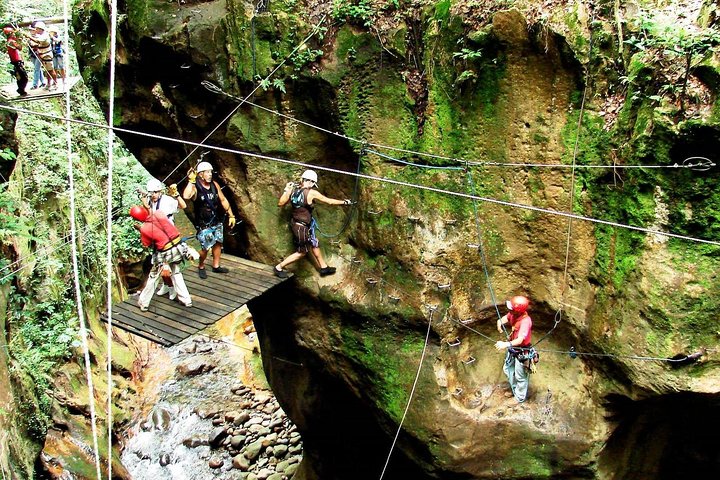 Volcano Guachipelin Combo: Zipline, River Tubing & Hot Springs | wizardtrip