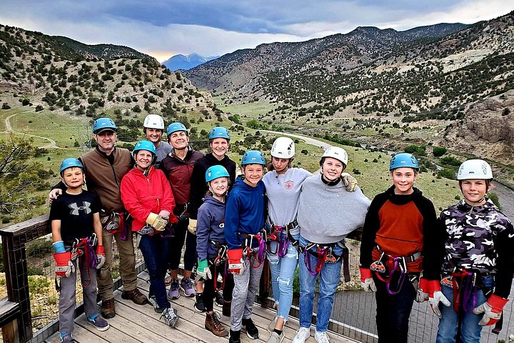 Upplev spännande ziplines och fantastisk kanjonutsikt på Lost Canyon Zipline Tour i Buena Vista, Colorado, foto 6 | wizardtrip