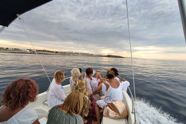 Pintoresco paseo en barco explorando las cuevas marinas y la costa de Polignano a Mare, Italia, foto 26 | wizardtrip