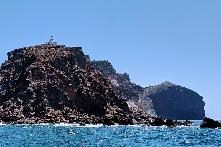 Katamarantur på Santorini med BBQ, öppen bar och fantastisk utsikt över kalderan, foto 23 | wizardtrip