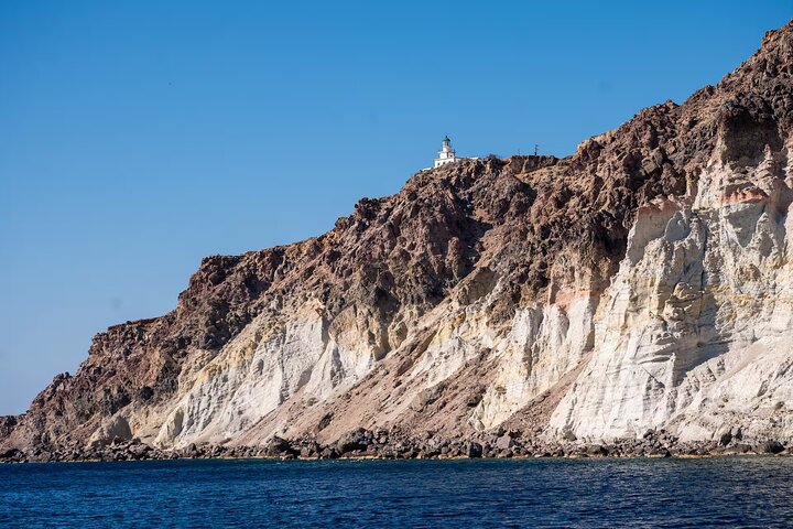 Katamarantur runt Santorini, Grekland, med bad och BBQ, foto 34 | wizardtrip