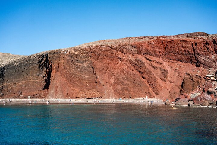 Katamarantur runt Santorini, Grekland, med bad och BBQ, foto 38 | wizardtrip