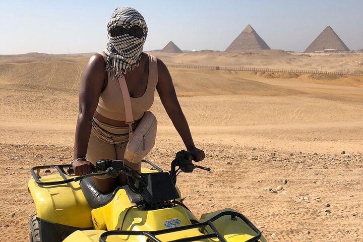 Explorez les merveilles de l'Égypte ancienne : Pyramides de Gizeh, Sphinx, balades à dos de chameau, aventure dans le désert en quad et croisière dîner sur le Nil au Caire, photo 9 | wizardtrip