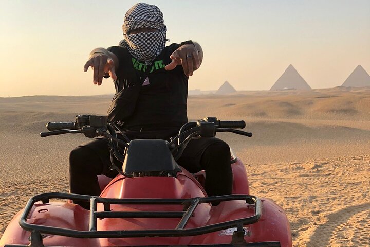 Explorez les merveilles de l'Égypte ancienne : Pyramides de Gizeh, Sphinx, balades à dos de chameau, aventure dans le désert en quad et croisière dîner sur le Nil au Caire, photo 11 | wizardtrip
